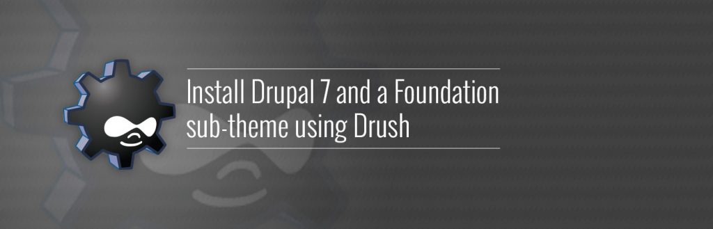 Install Drupal 7 banner