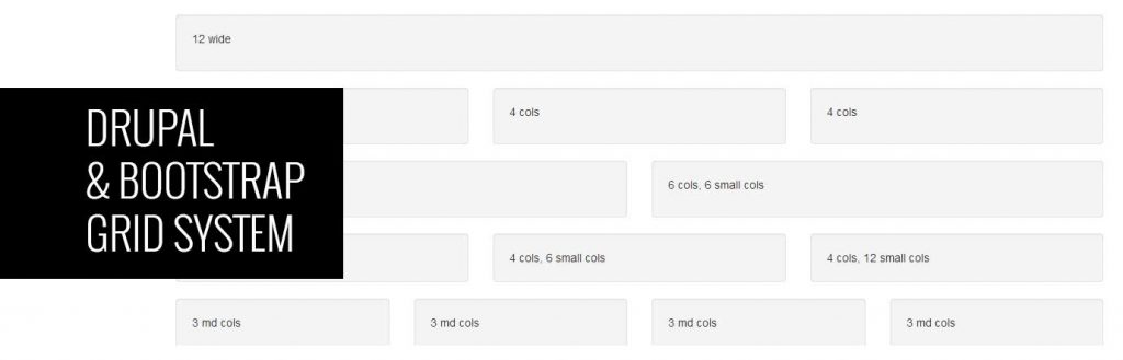 Drupal & Bootstrap - Grid system banner