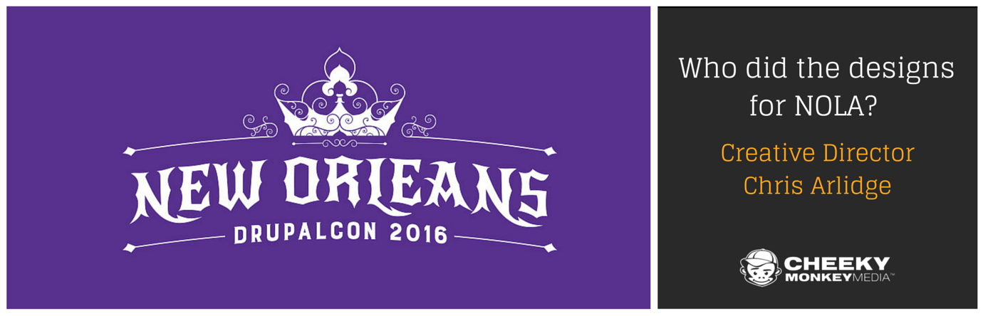 Who did the designs for NOLA design for NOLA banner