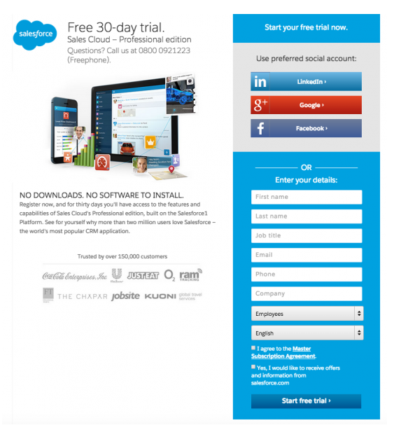 salesforce screenshot