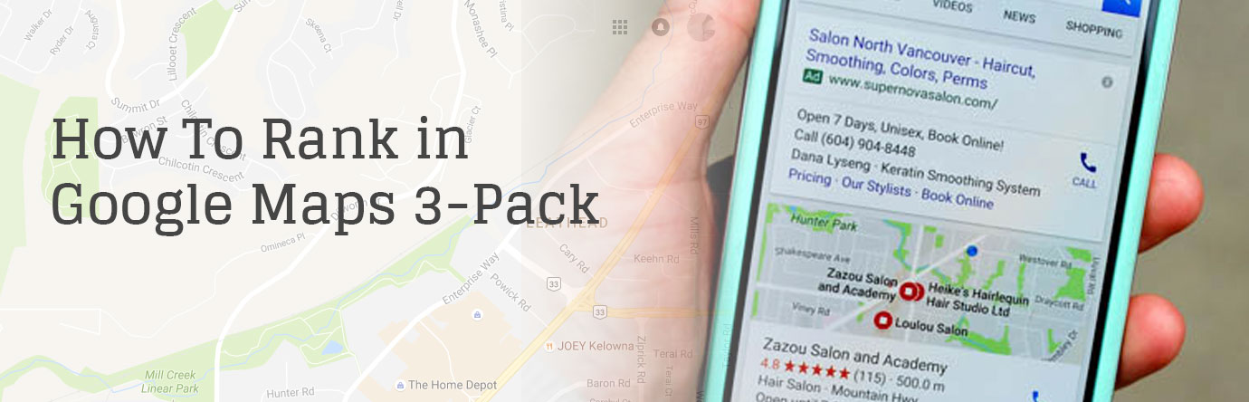 Rank in Google Maps 3 banner