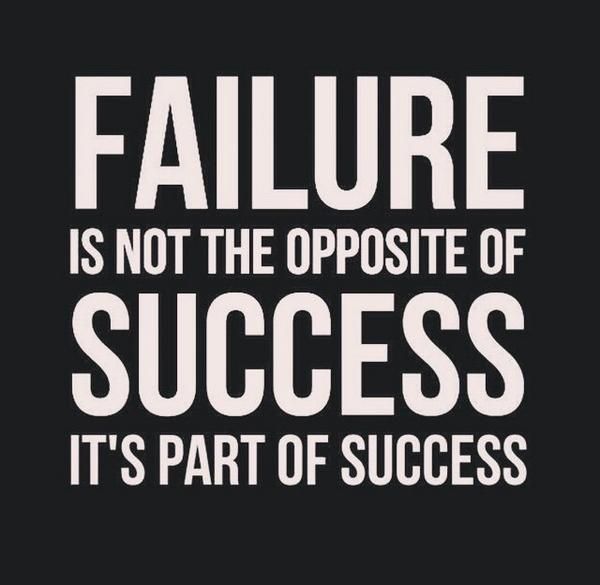 Failure is not the opposite of success image