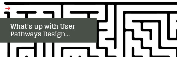 User pathways design Pathways Design graphic