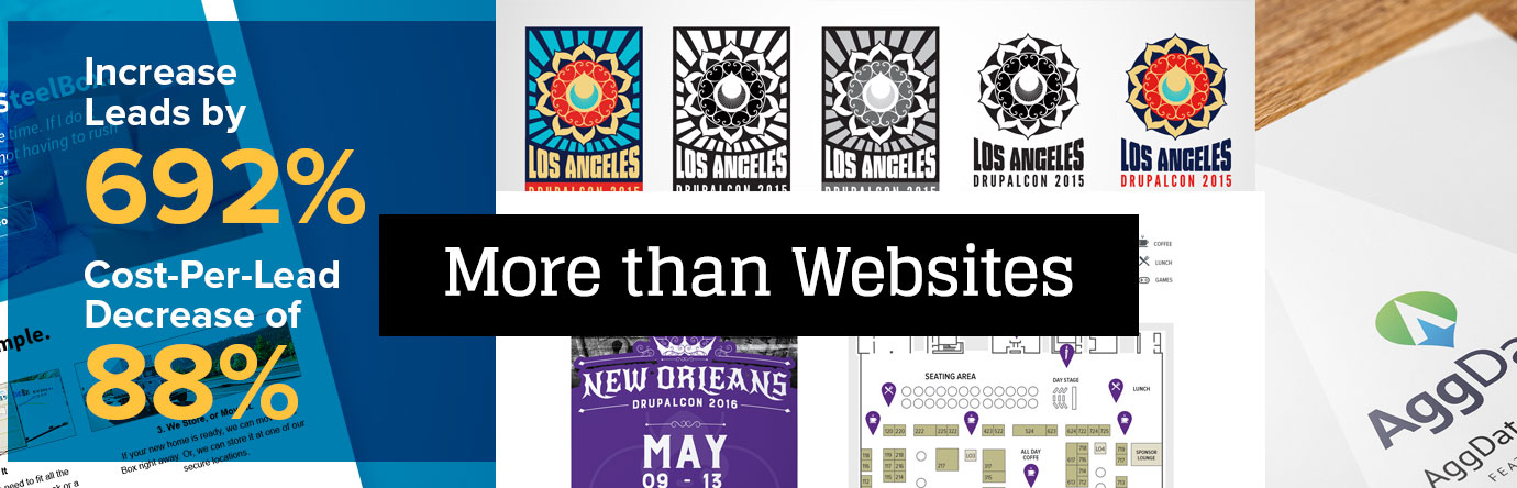 More than Websites banner