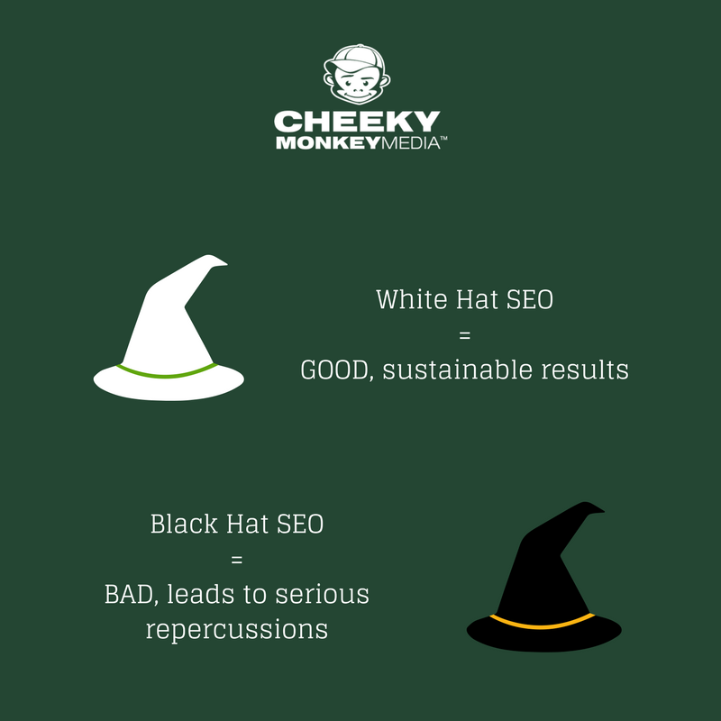 White Hat SEO graphic