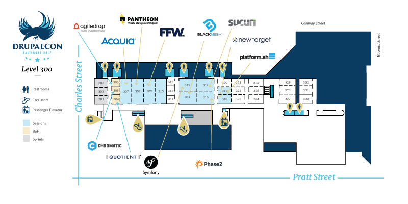 Venue Map graphic