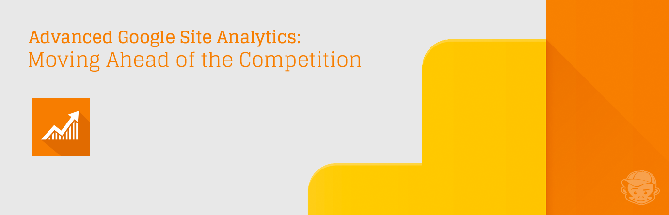 Advanced Google Site Analytics orange background