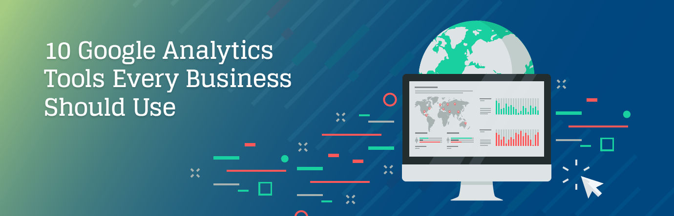 10 Google Analytics Tools banner graphic