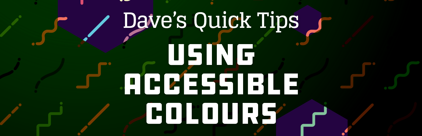 Using Accessible Colours
