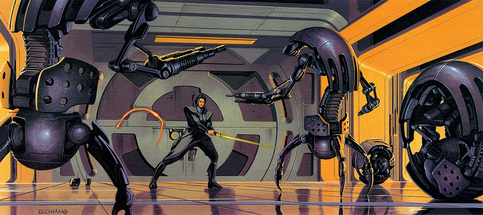 Concept art for Star Wars Episode banner