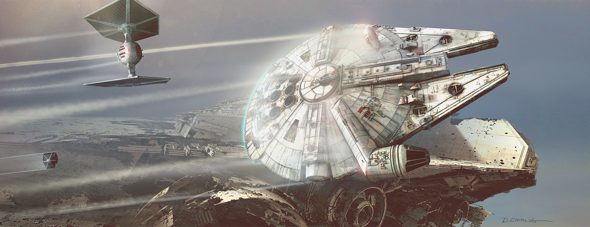 Millennium Falcon graphic