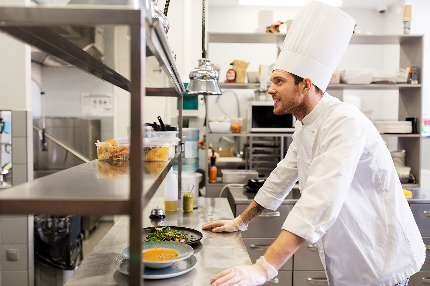 Chef at work image