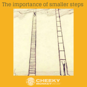 The importance of smaller steps