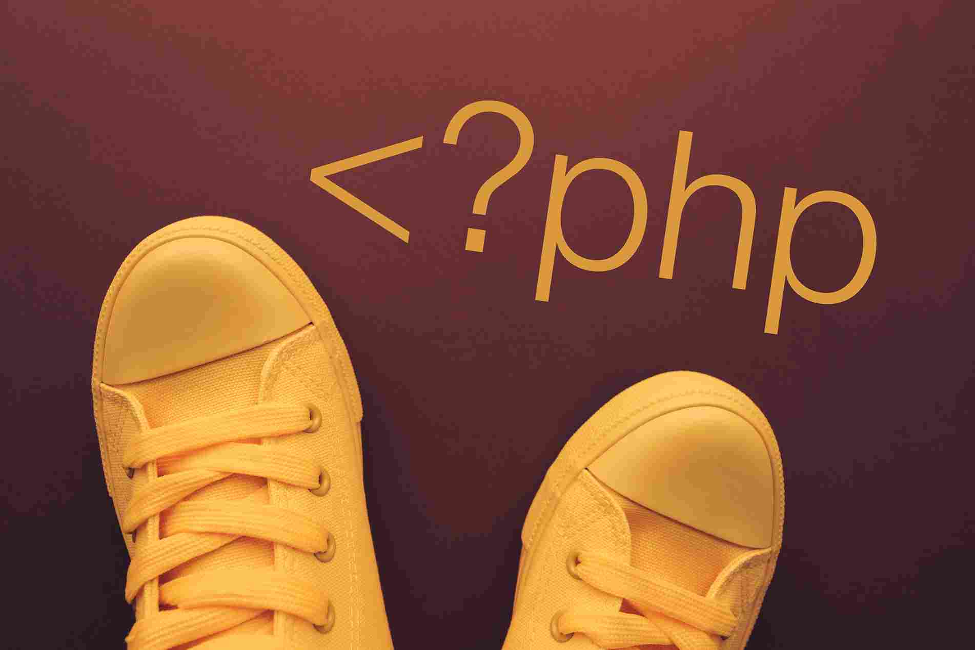 PHP code with yellow shoes - Cheeky Monkey Media PHP code with yellow shoes | Cheeky Monkey Media