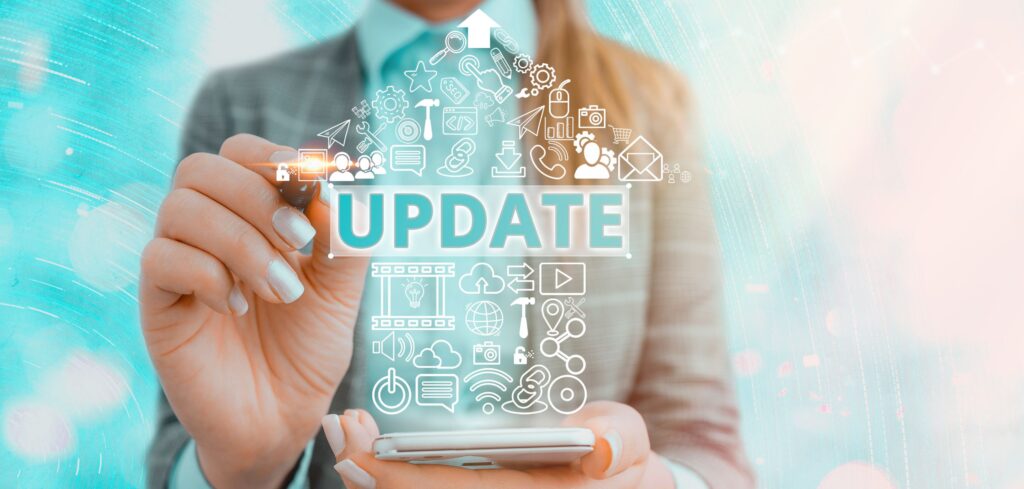 Update Text