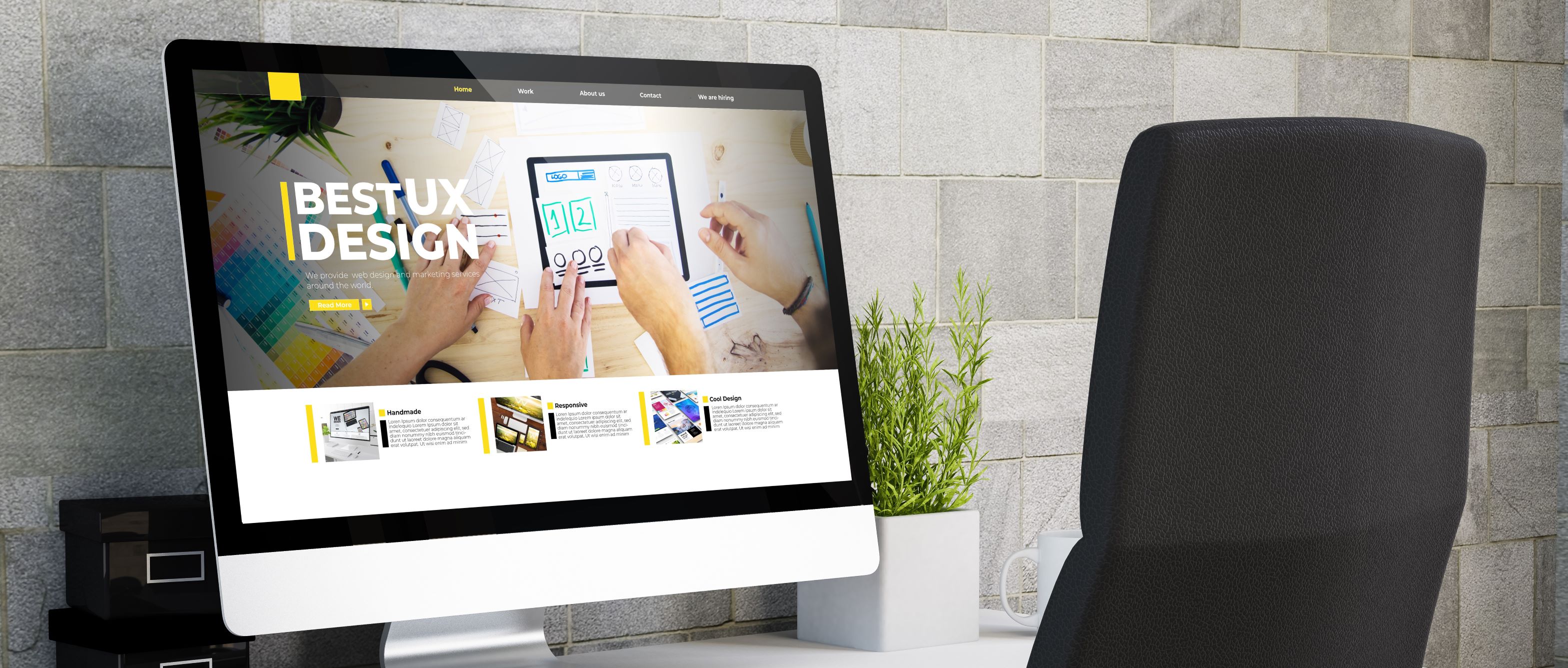 Best UX design UX Design Mockup