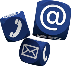 Dice Contact Graphic