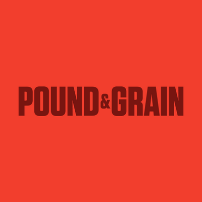 Pound & Grain Logo Logo Pound & Grain