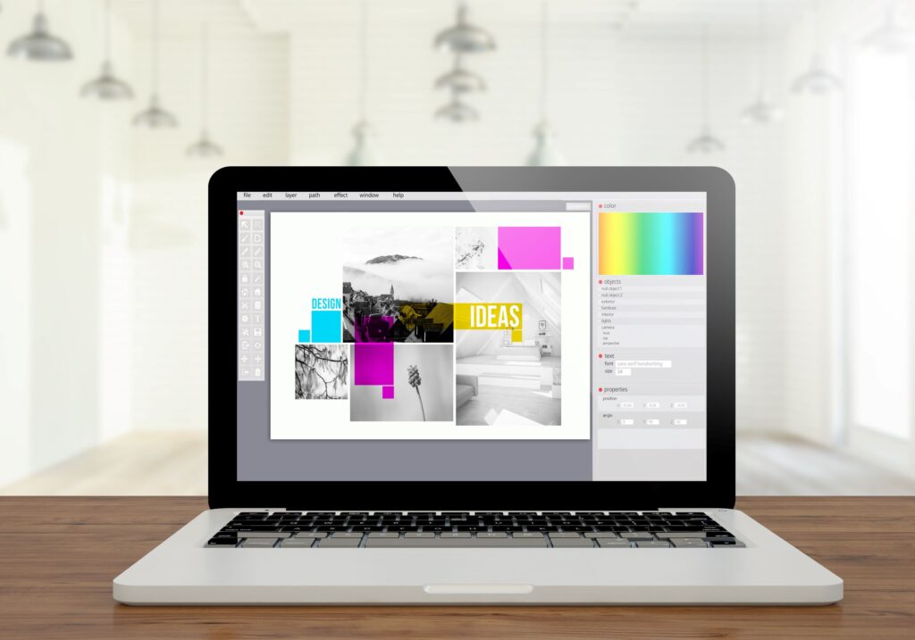 Mockup Web design